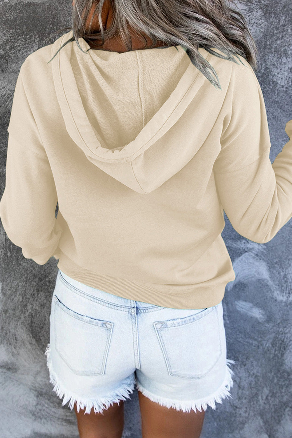 Raelisse | Dames Hoodie – Basic Hoodie Trui met Capuchon