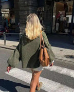 Pleuntje | Pluizige oversized trui voor dames – Zachte gebreide trui voor een gezellige look