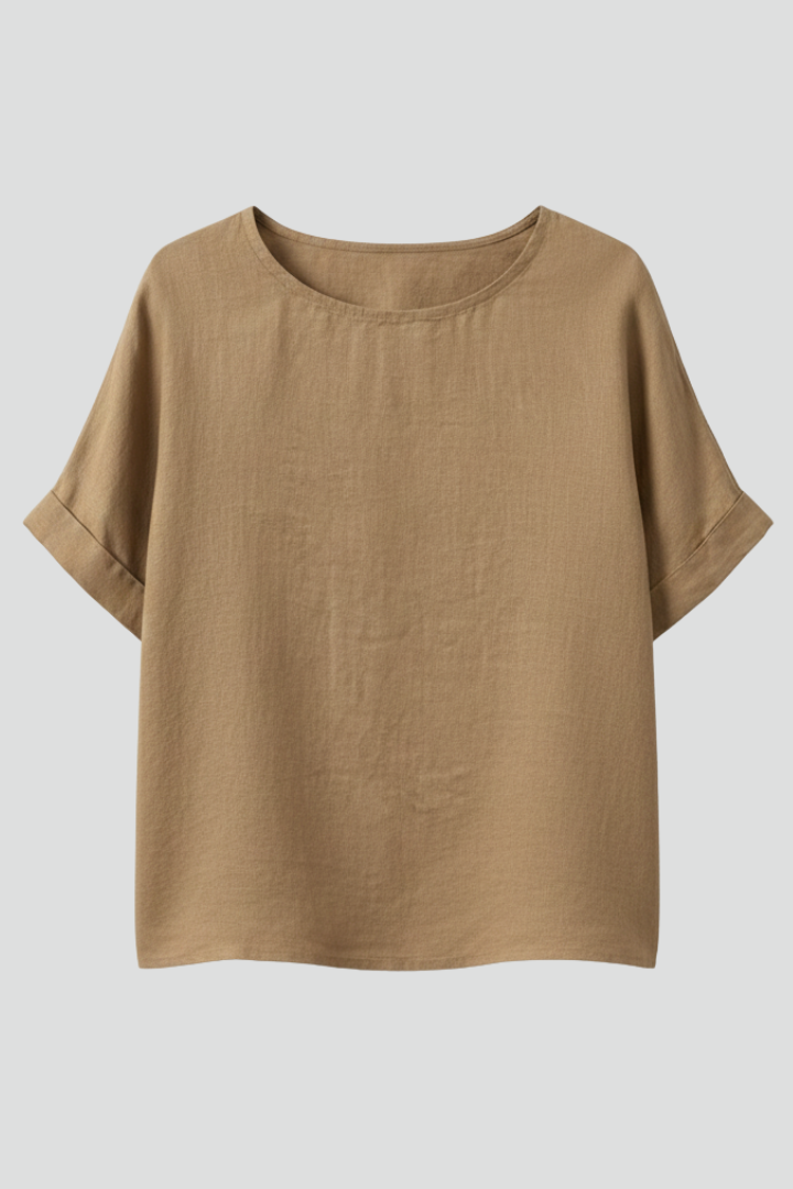 Addison | Blouse voor Dames – Casual Losvallende Top, Basic Mode T-shirt Stijl