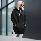 Gustina | Lange Sweaterjurk voor Dames – Casual Hoodie Jurk