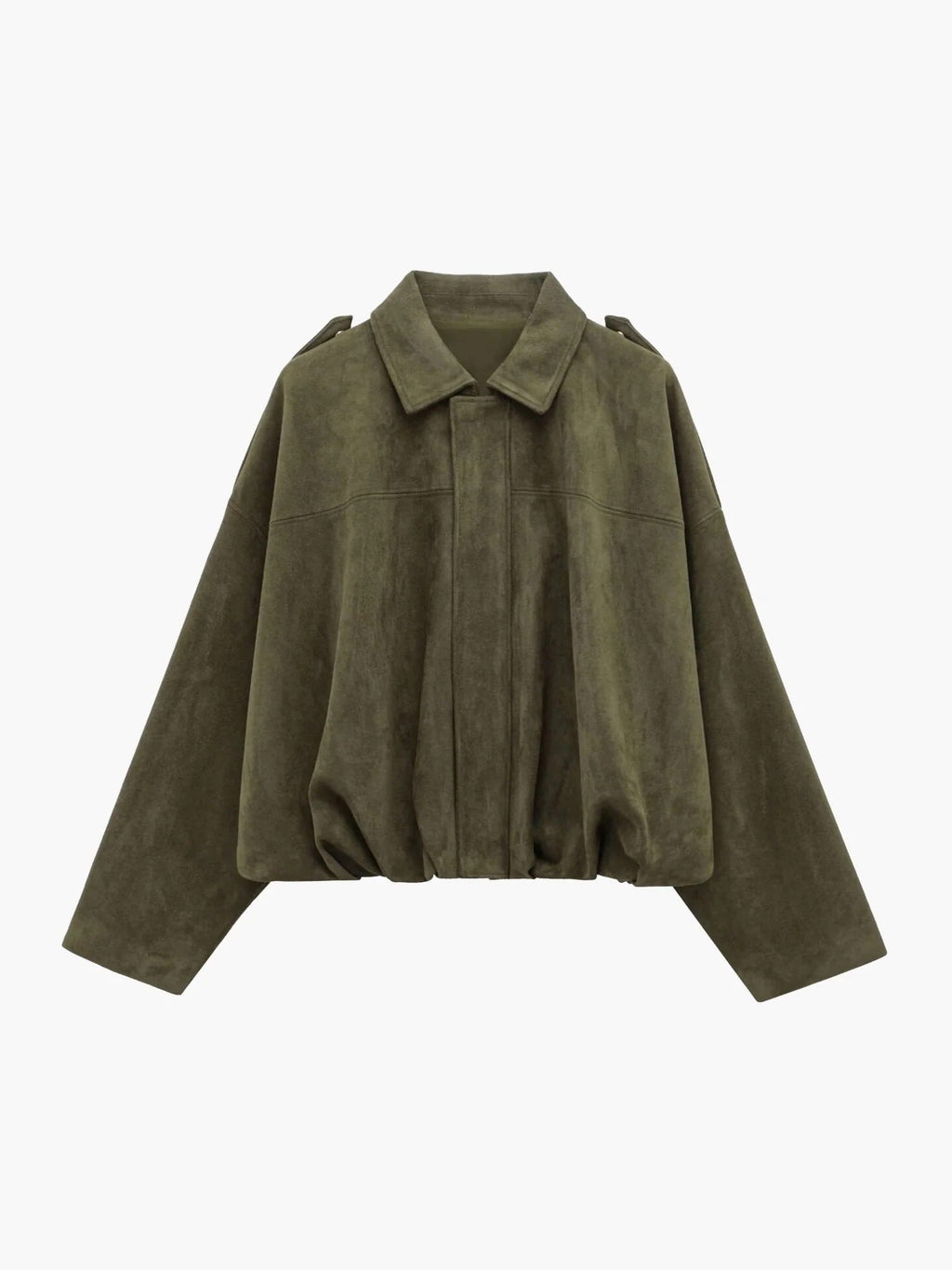 Harmina | Oversized Dames Bomberjack met Kraag en Ritssluiting