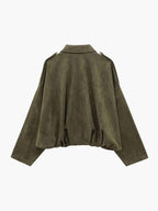 Harmina | Oversized Dames Bomberjack met Kraag en Ritssluiting
