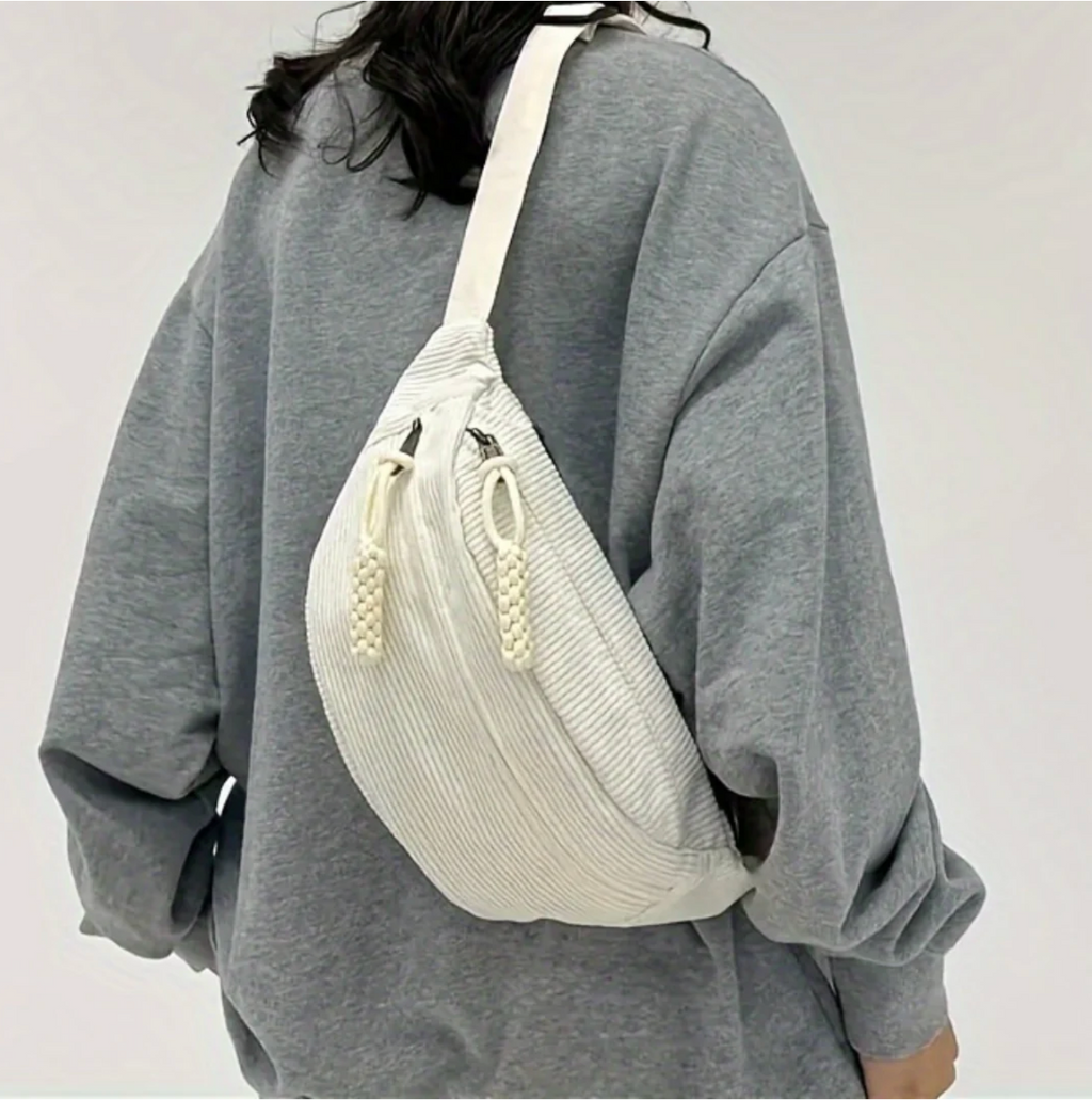 Brooke | Corduroy schoudertas voor dames – Elegante crossbodytas