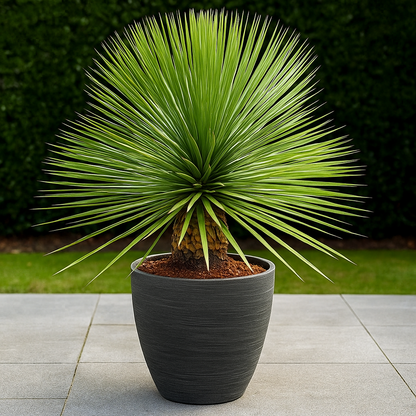 Yucca Rostrata op stam - 70 cm - Ø27