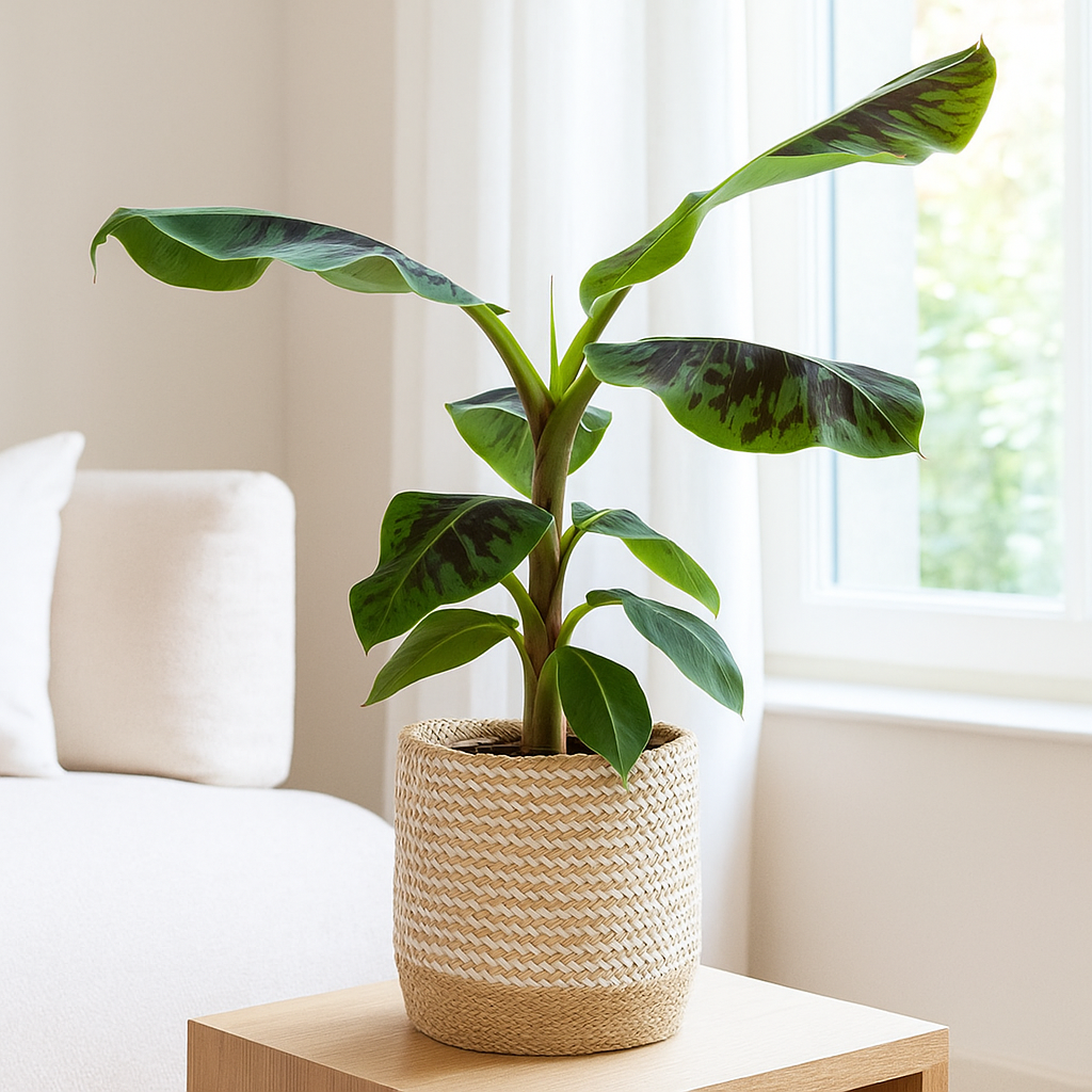 Musa bananenplant - 80 cm - Ø19