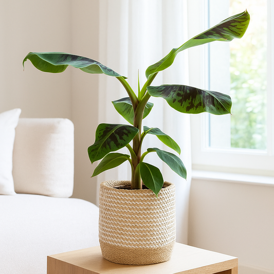 Musa bananenplant - 80 cm - Ø19