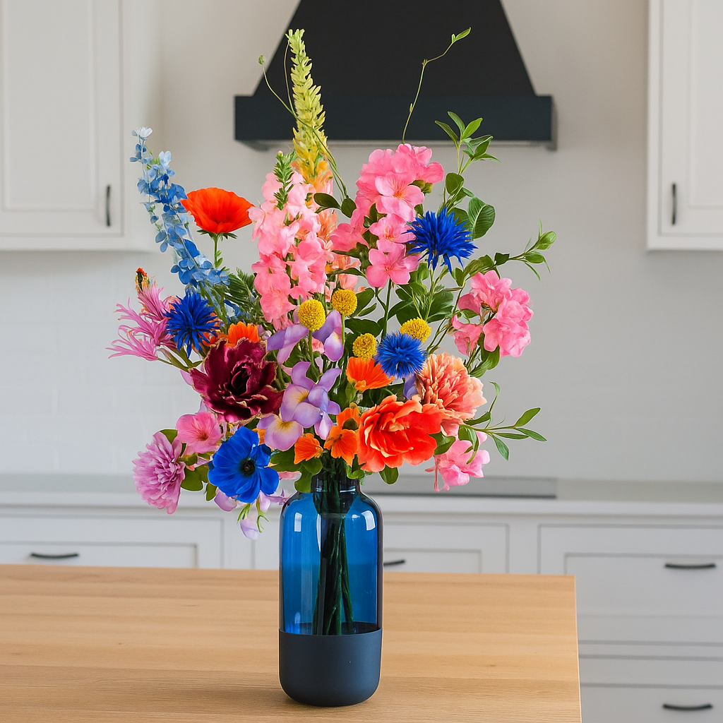 Kunstbloemen -Boeket XL- Luxury Glam - 90cm