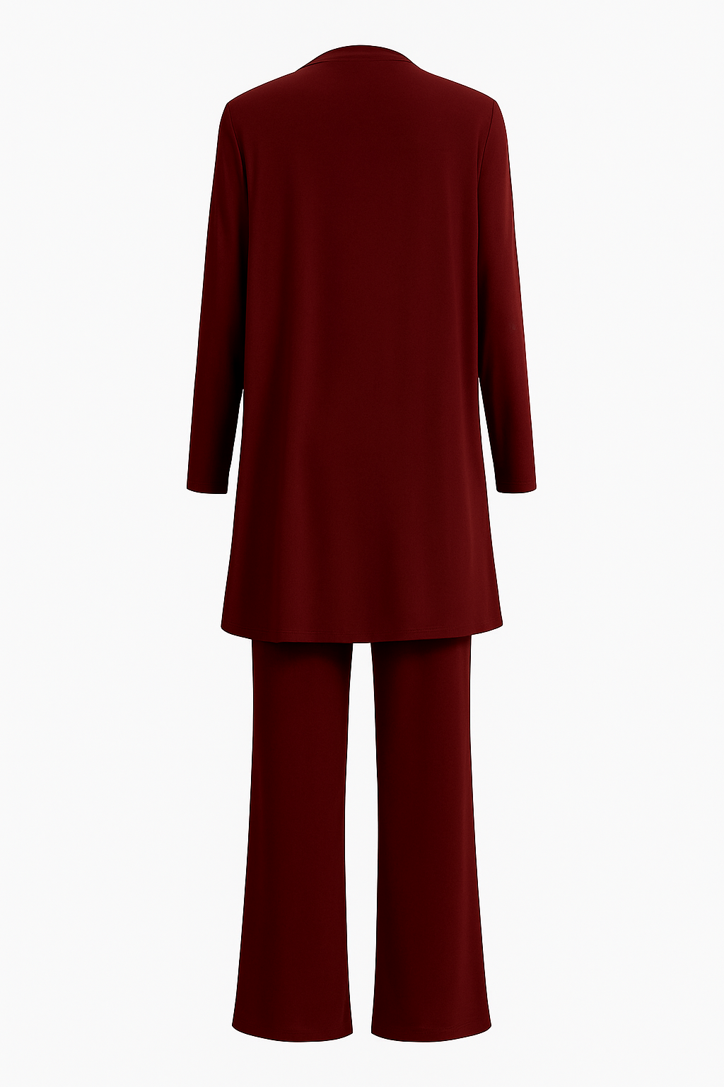 Lona | Luxe 3-delige set voor dames – elegante blazer, mouwloze top en broek met wijde pijpen
