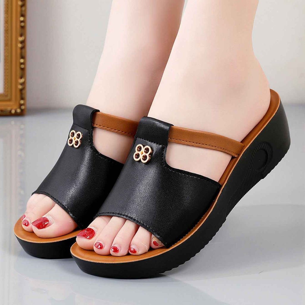 Raegan | Sandalen met voetboogsteun voor dames – Orthopedische plateausandalen