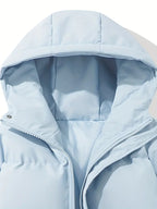 Margrit | Gewatteerde Damesjas met Capuchon – Warme Winterjas