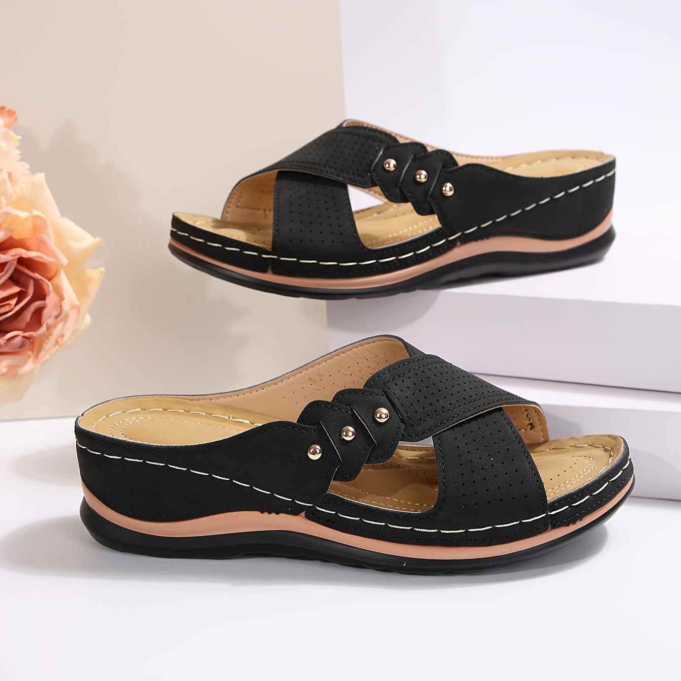 Finley | Comfortabele damessandalen – Orthopedische wandelsandalen met steun voor de voetboog