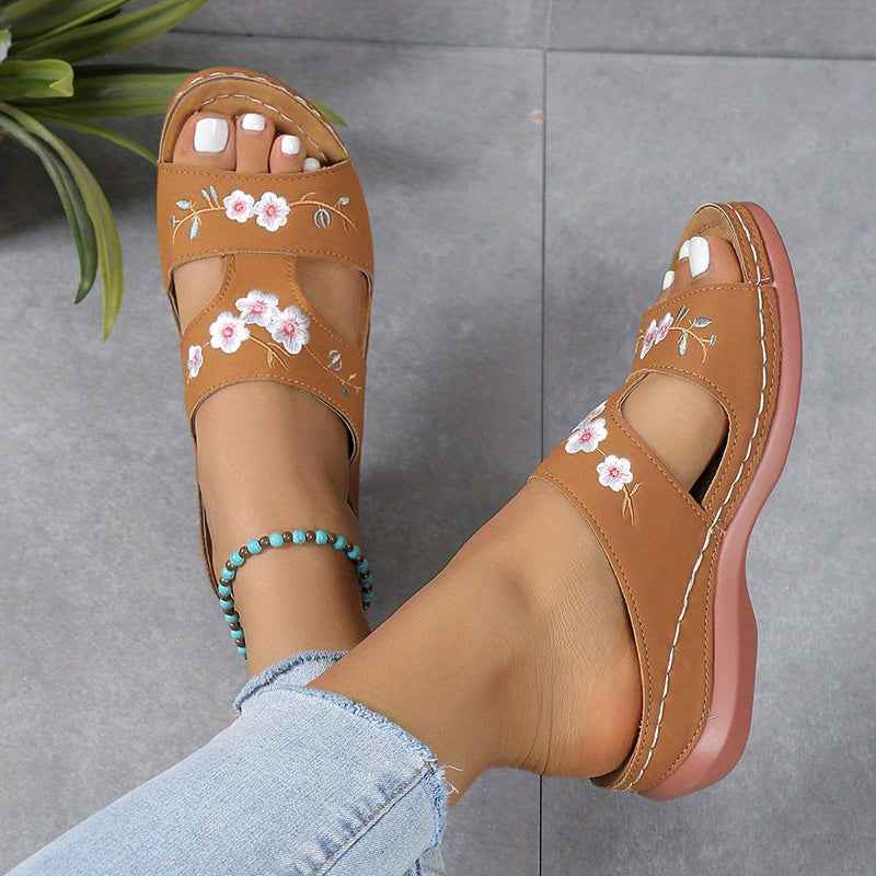 Jazlyn | Comfortabele plateausandalen voor dames – Orthopedische wandelsandalen