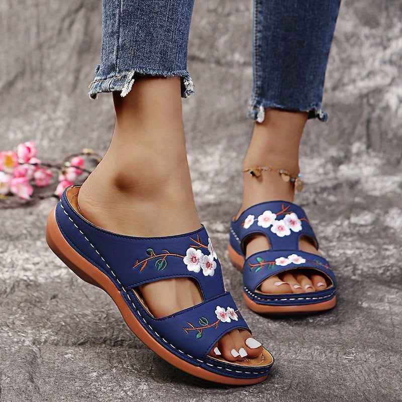 Jazlyn | Comfortabele plateausandalen voor dames – Orthopedische wandelsandalen