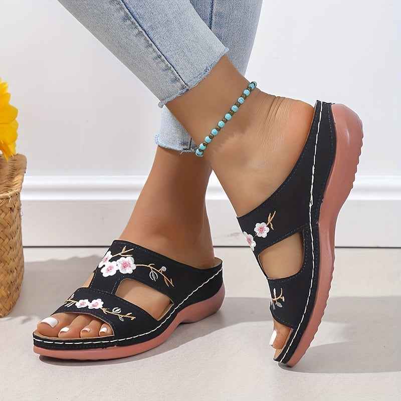 Jazlyn | Comfortabele plateausandalen voor dames – Orthopedische wandelsandalen