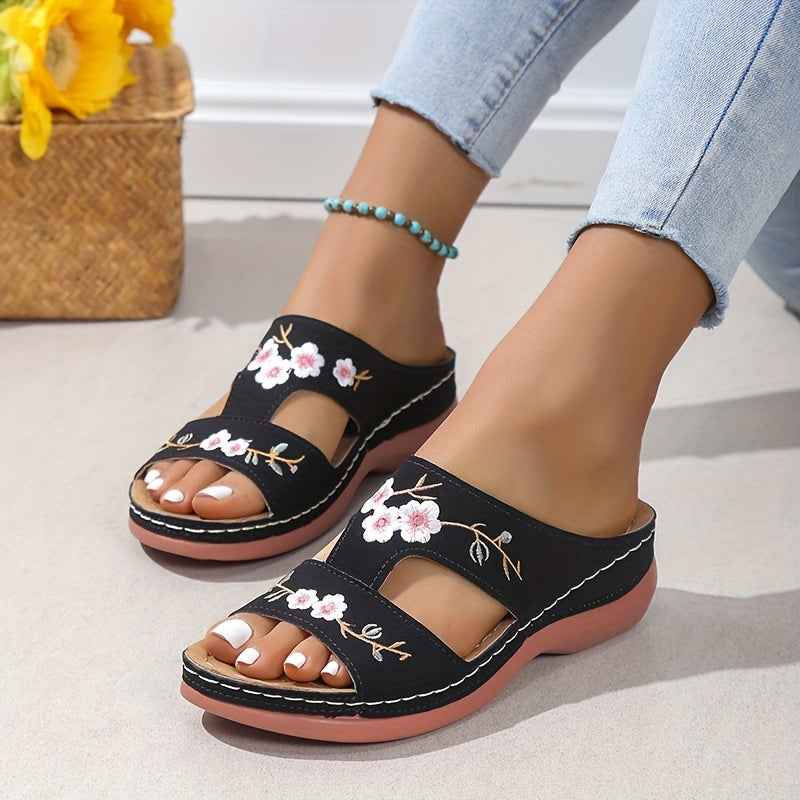 Jazlyn | Comfortabele plateausandalen voor dames – Orthopedische wandelsandalen