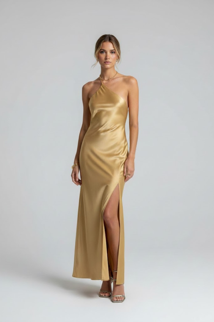 Kair | Elegante maxi-jurk voor dames – mouwloze lange jurk