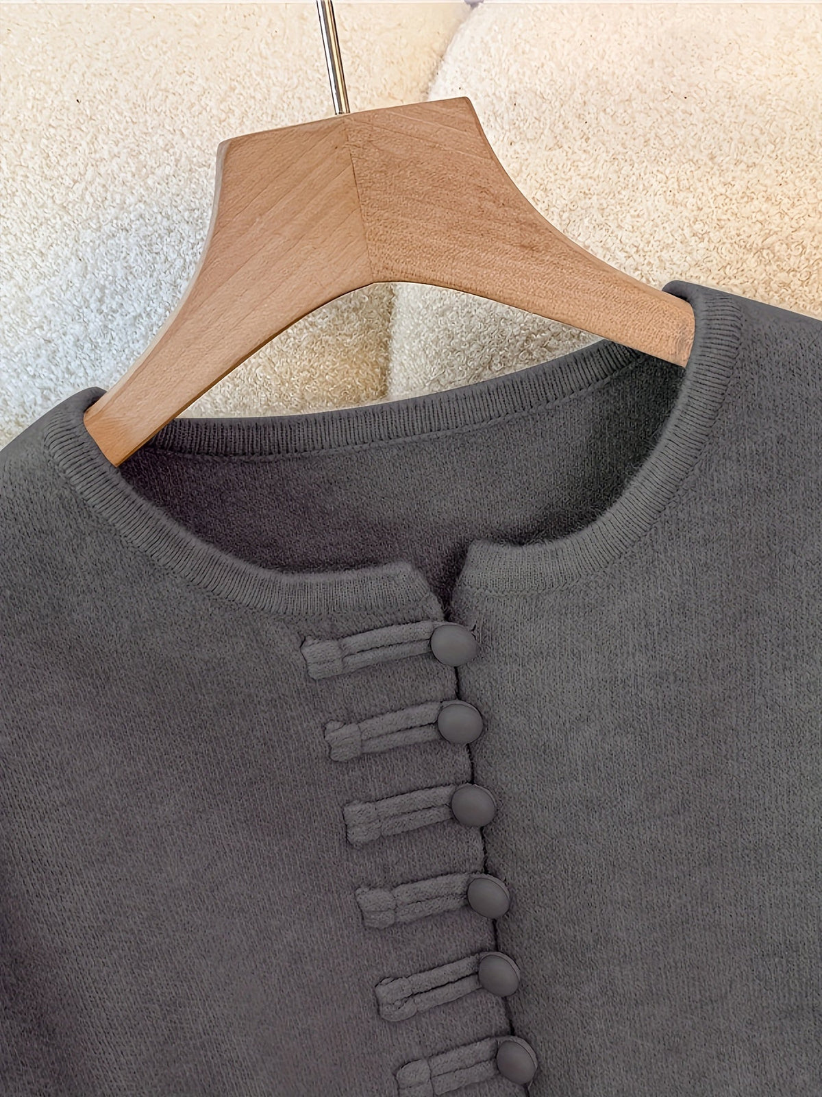 Marilène | 2-delige gebreide set voor dames, bestaande uit een top en een rok met asymmetrische zoom