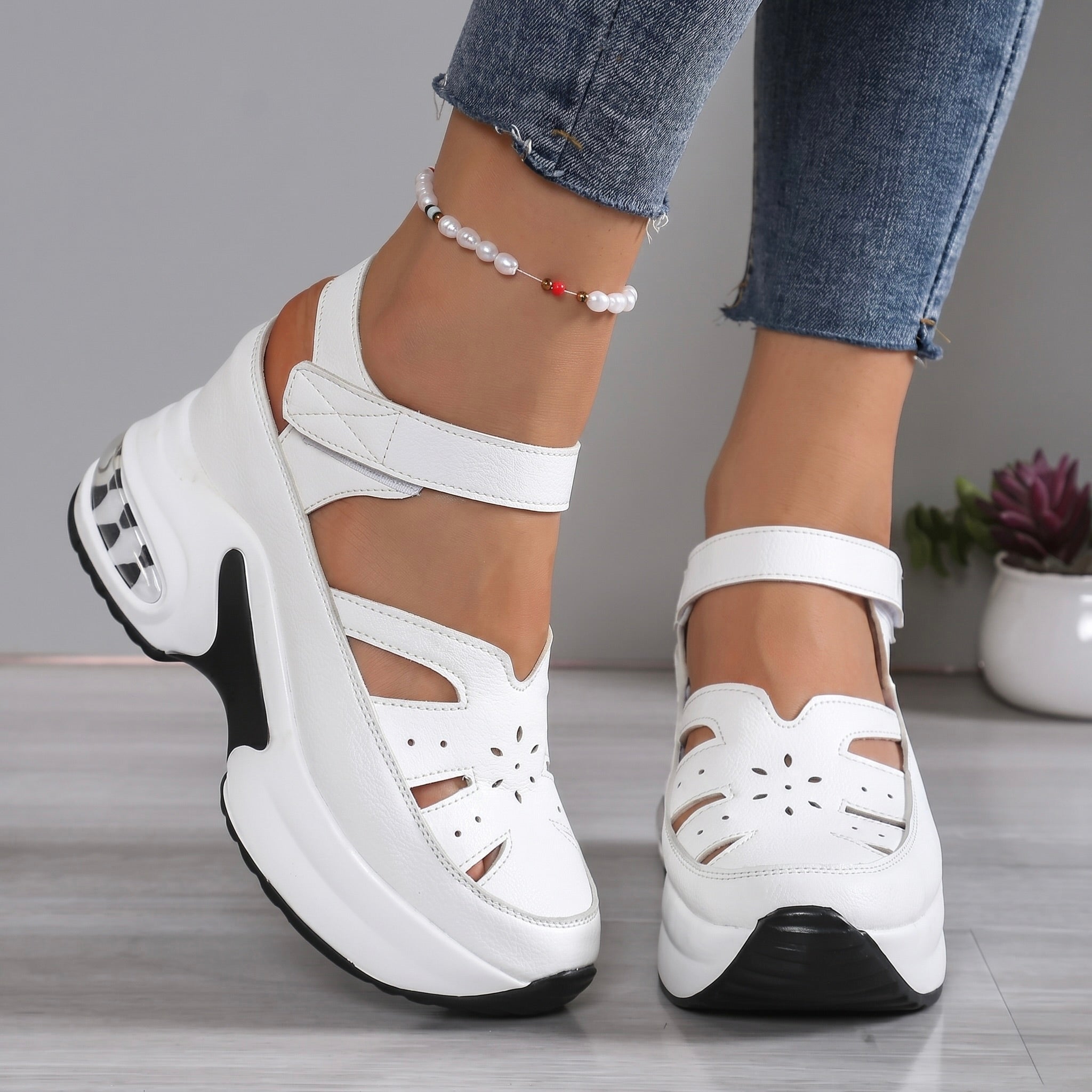 Opaline | Orthopedische sandalen voor dames – voetboogondersteuning, dempende ergonomische zool