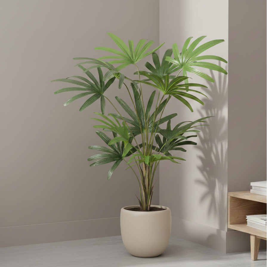 Kunstplant Rhapis Excelsa - 120cm
