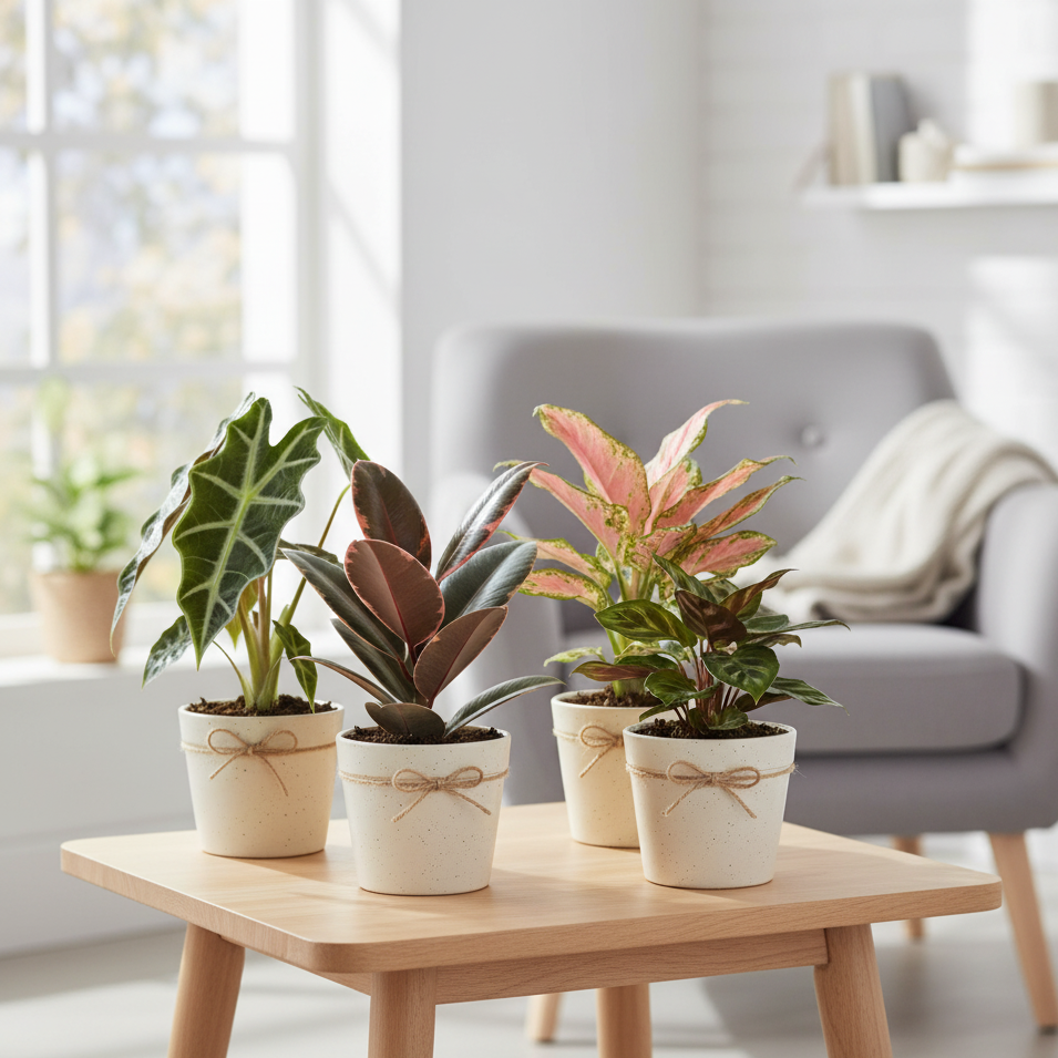 4 x Baby Plantjes Verrassingsbox