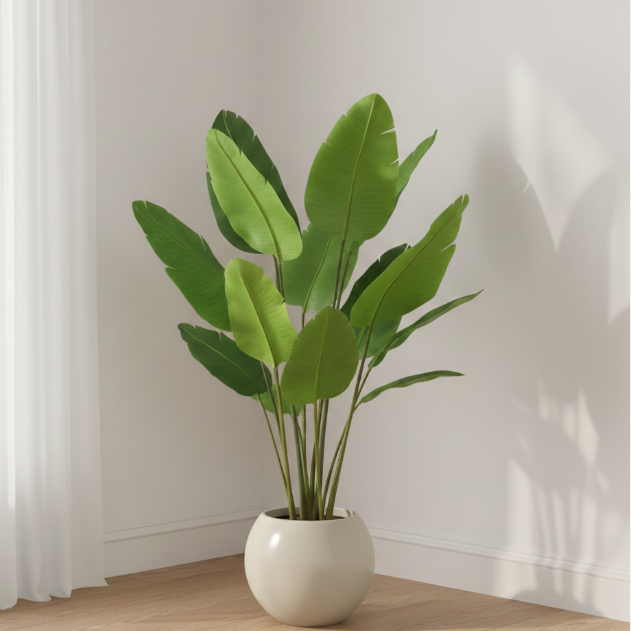 Kunstplant Strelitzia Nicolai - 155cm