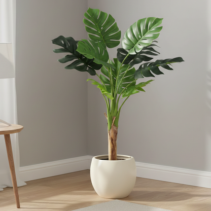 Kunstplant Monstera Deliciosa - 120cm
