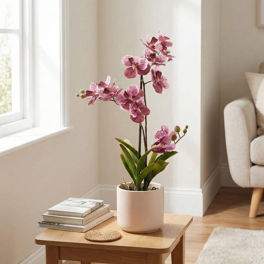 Kunstplant - orchidee Vanda - 60 cm