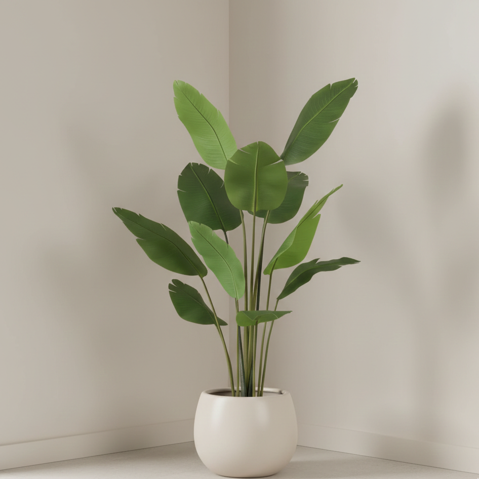 Kunstplant Strelitzia Nicolai - 180cm