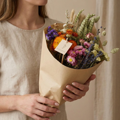 Boeket Multi - Ø20cm - ↕50cm