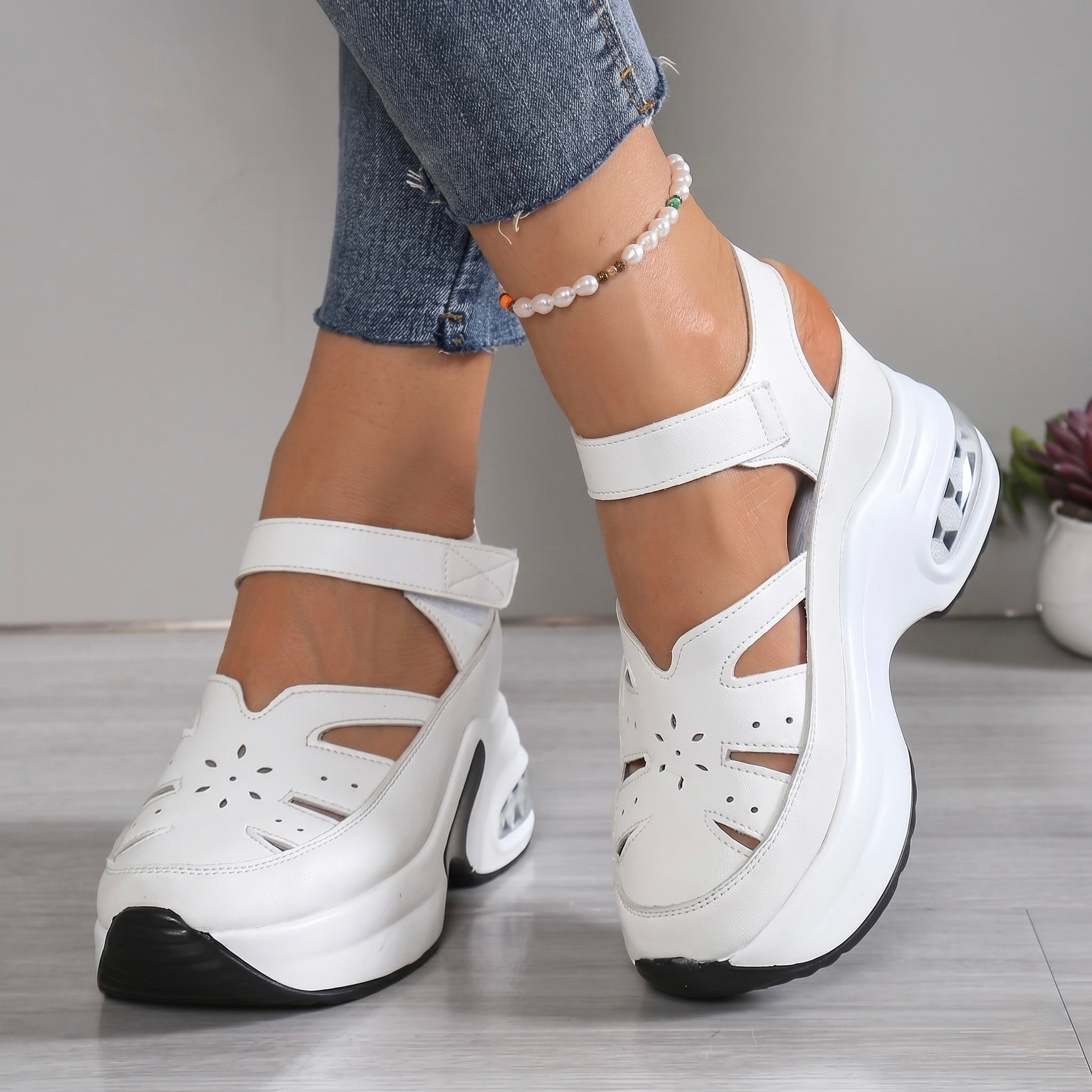 Opaline | Orthopedische sandalen voor dames – voetboogondersteuning, dempende ergonomische zool