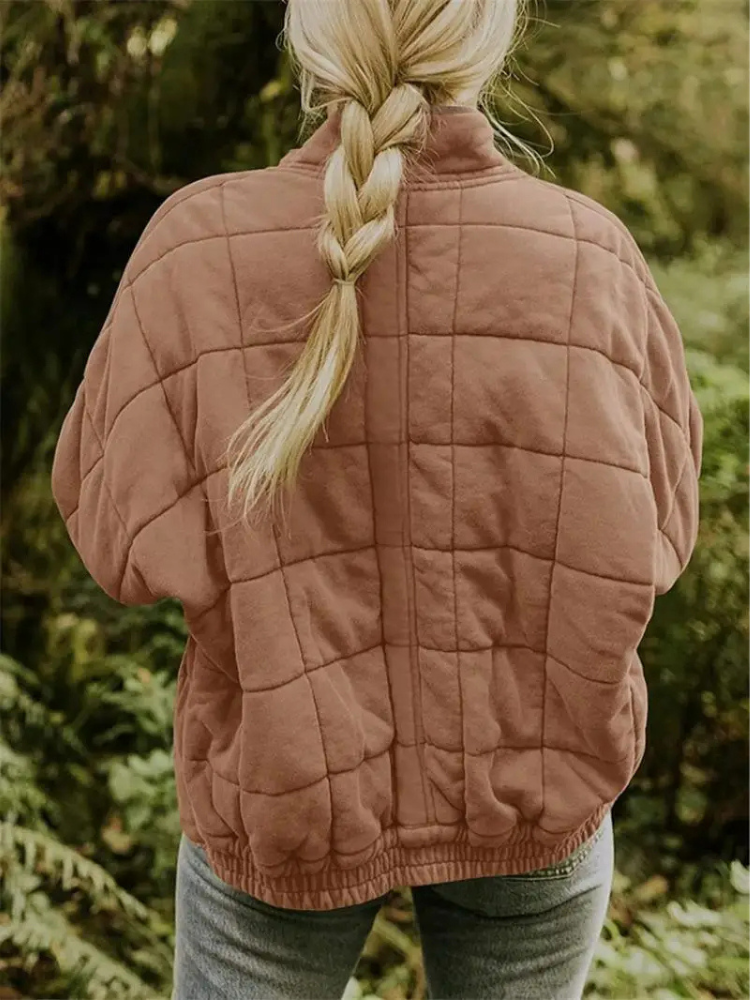 Celavienne | Oversized Bomberjack Dames – Lichtgewicht Jas met Zachte Voering