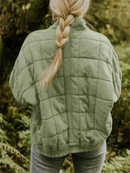 Celavienne | Oversized Bomberjack Dames – Lichtgewicht Jas met Zachte Voering