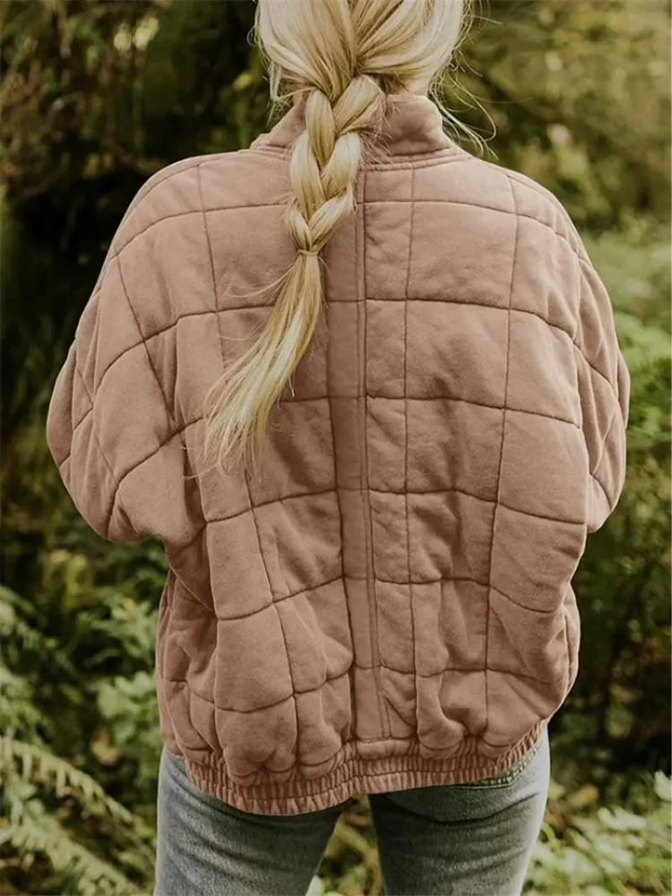 Celavienne | Oversized Bomberjack Dames – Lichtgewicht Jas met Zachte Voering