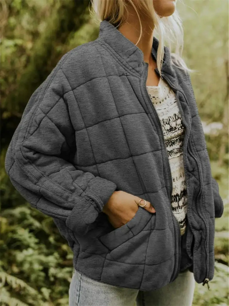 Celavienne | Oversized Bomberjack Dames – Lichtgewicht Jas met Zachte Voering