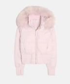 Abelina | Gewatteerde winterjas voor dames met afneembare capuchon en elastische manchetten