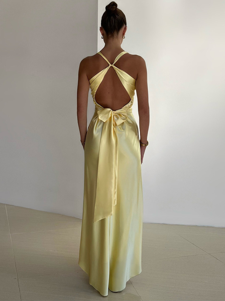 Freya | Dames Elegante Lange Maxi Jurk – Lichtgewicht Vloeiende Jurk