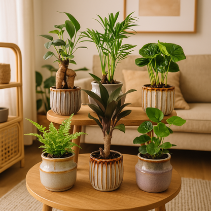 Mini planten set 6 - Inclusief pot set Barcelona (kopie)