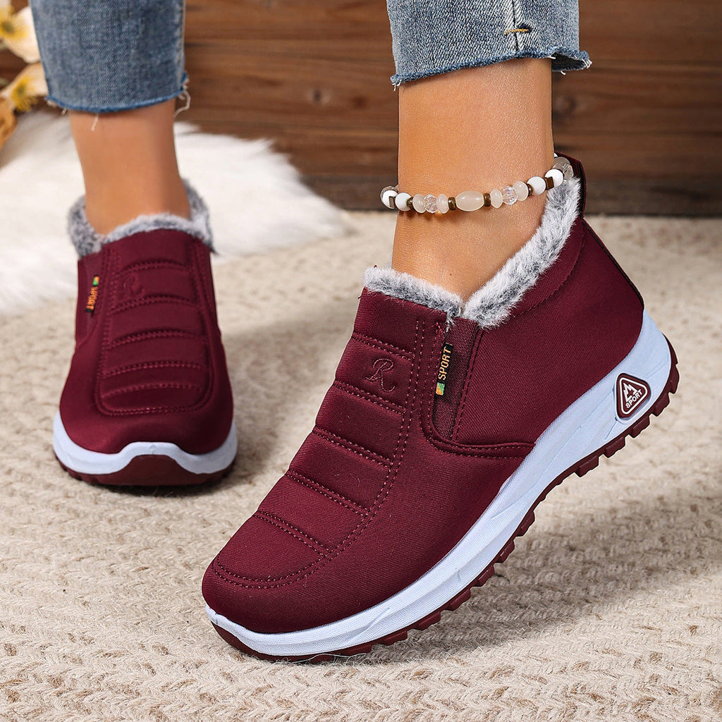 Aukje | Winter-sneakers voor dames – warme voering en antislipzool
