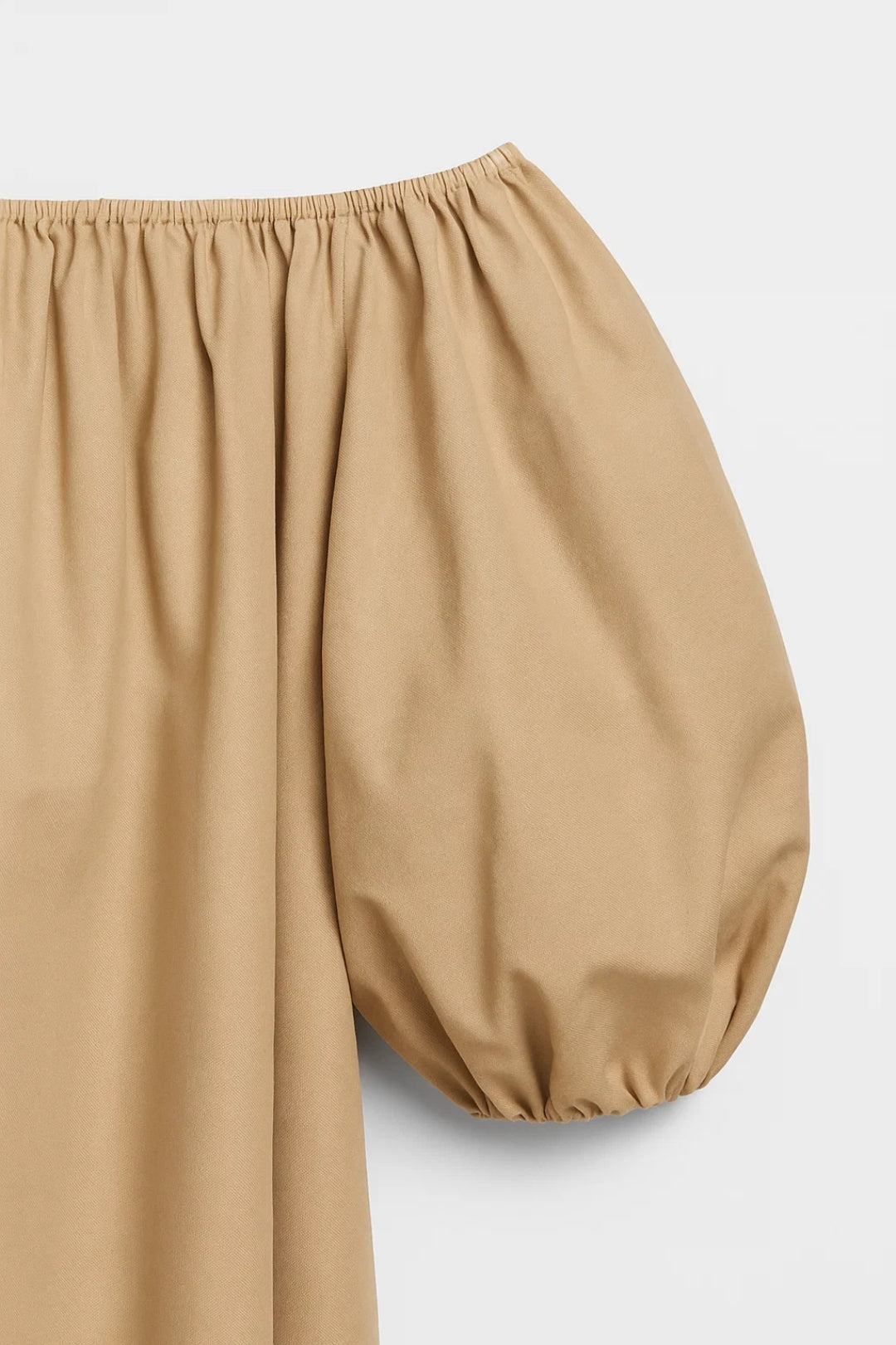 Delmira | Casual mini-jurk voor dames – Off-shoulder jurk met pofmouwen