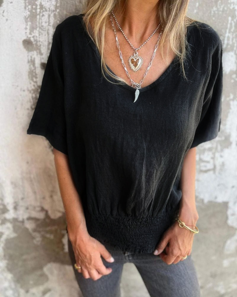 Auri | Zomertop voor dames – Luchtige, casual blouse voor dagelijks gebruik