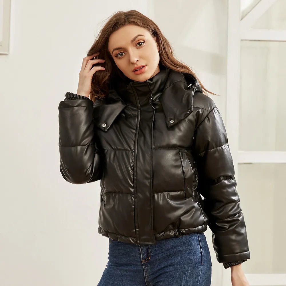 Alieda | Dames Pufferjas met Gewatteerd Kort Model