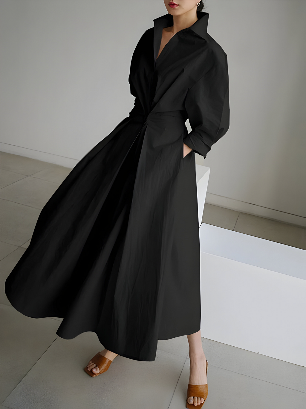 Kaelani | Dames Elegante Lange Jurk – Formele Maxi Avondjurk