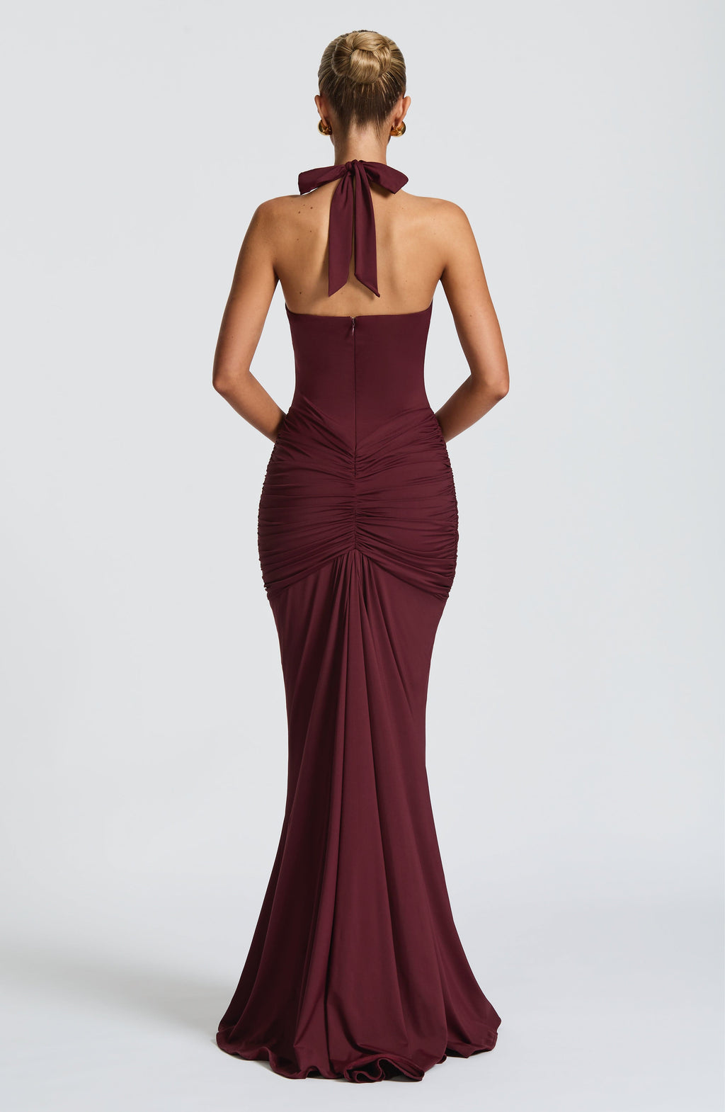Azyra | Elegante maxi-jurk voor dames – Lichte, lange zwarte jurk