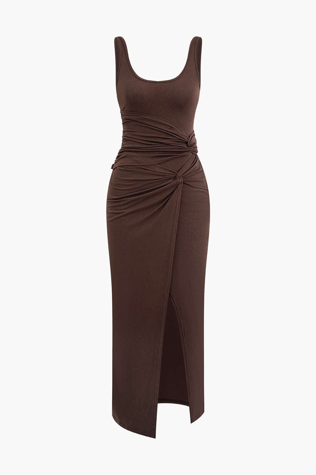 Hylia | Midi-jurk voor dames – Chique jurk met split, elegante feestoutfit