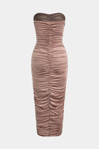 Ilynn | Elegante midijurk voor dames – Comfortabele mouwloze zomerkleding