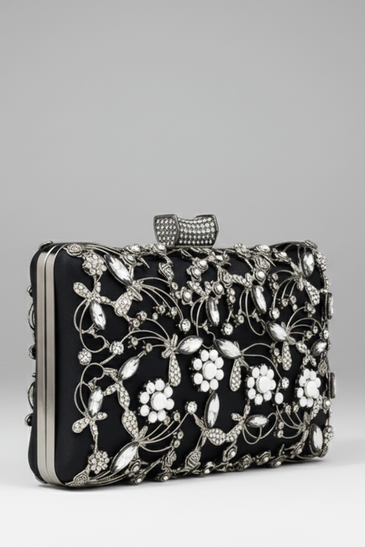 Taryn | Geborduurde clutch voor dames – Elegante avondtas