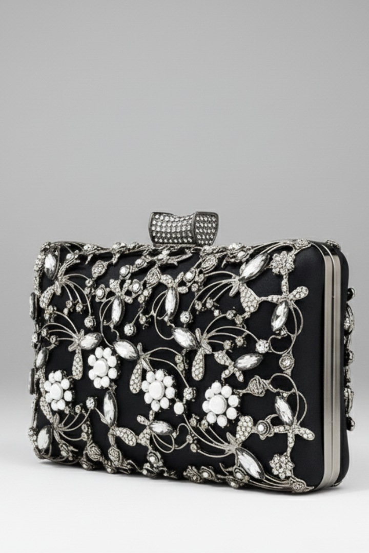 Taryn | Geborduurde clutch voor dames – Elegante avondtas