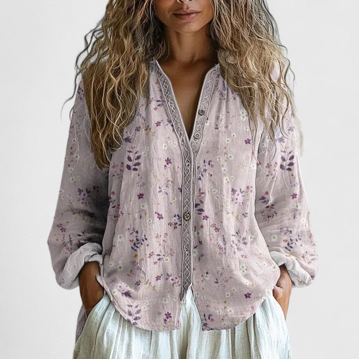 Embry | Damesblouse met losse pasvorm – Casual en comfortabel voor elke dag