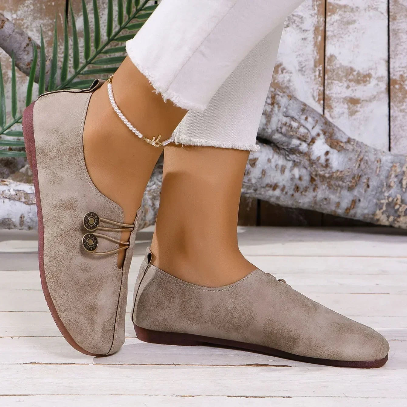Marigold | Suède loafers voor dames – Comfortabele instappers