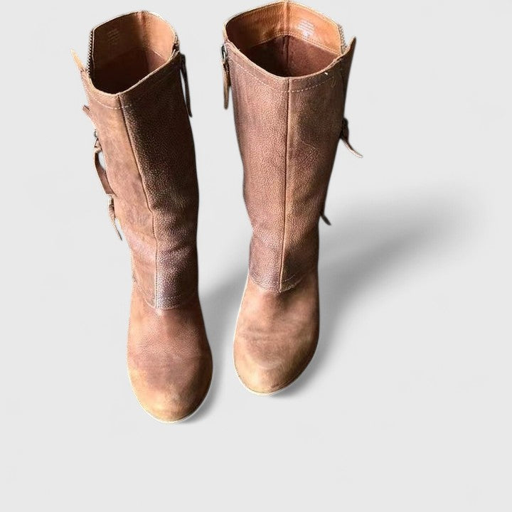 Circe | Dames Orthopedische Halflange Laarzen – Ondersteunend Comfort met Zijritssluiting